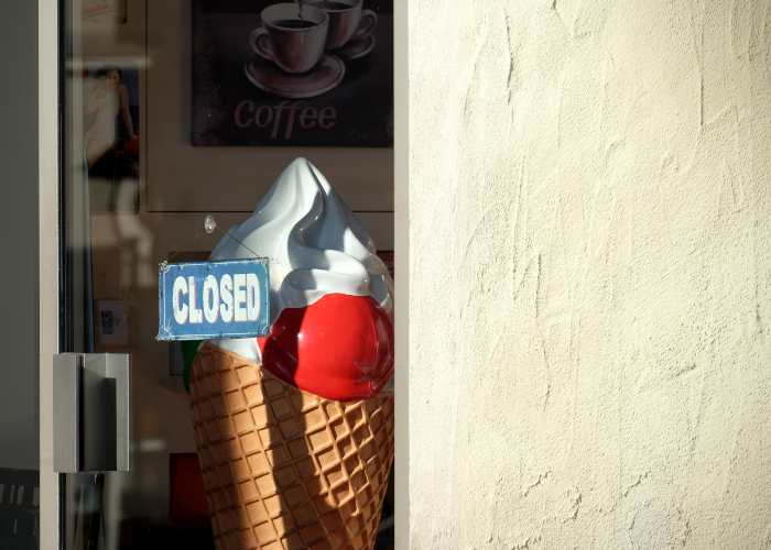 Streetphotography - Ice cream parlor